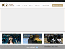 Tablet Screenshot of hotelrizcattolica.it